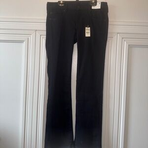 Barely boot low rise jeans
